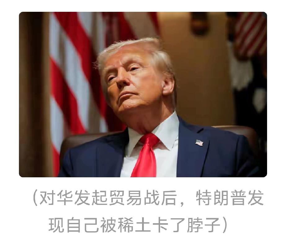 中美稀土战后，特朗普估计是被整怕了，到现在都咽不下那口气。他不想再经历那种被“卡