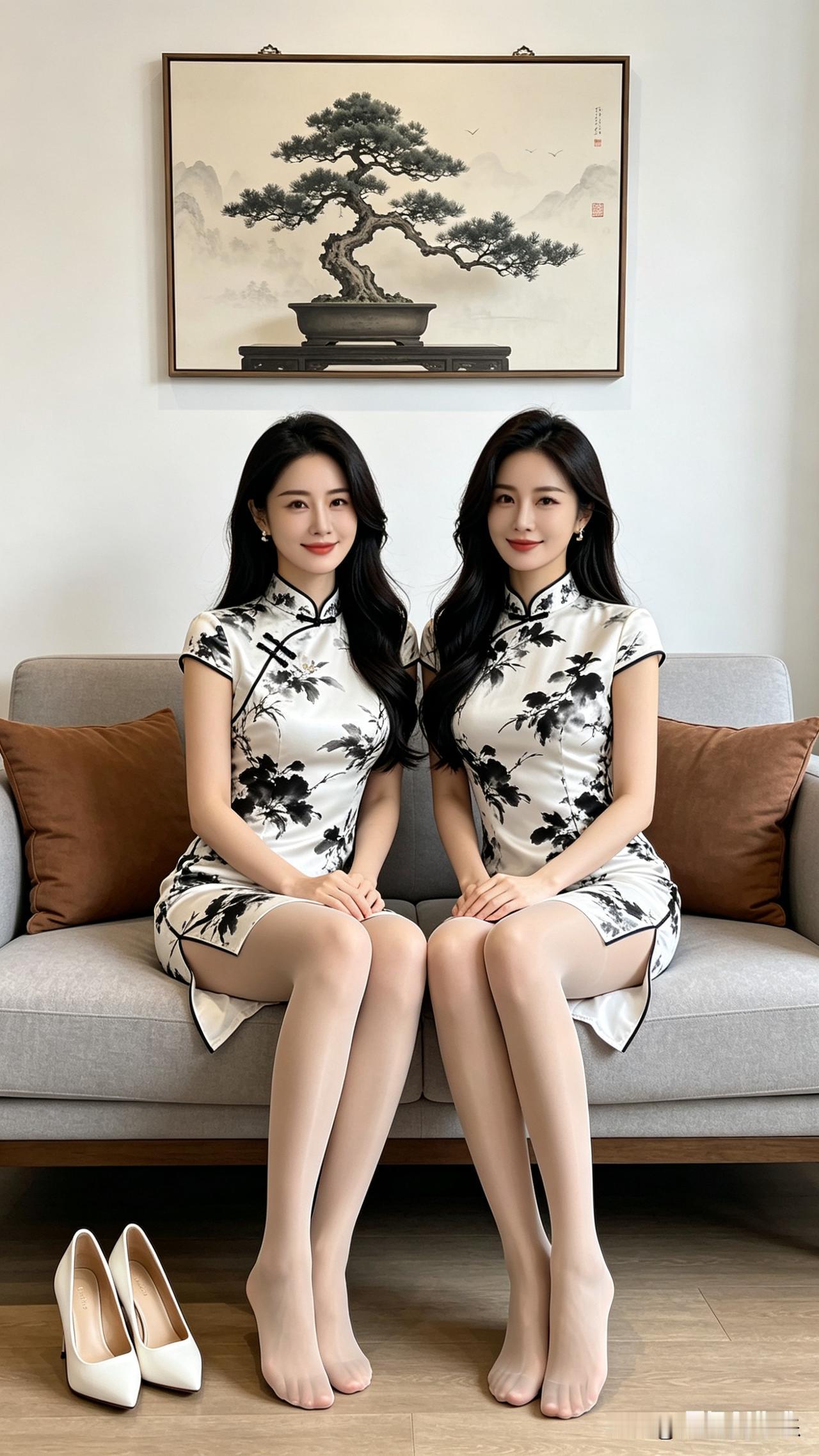 ai宝妈在家里休息，2位宝妈真美ai宝妈 宝妈 宝妈ai ai正能量宝妈 ai辣