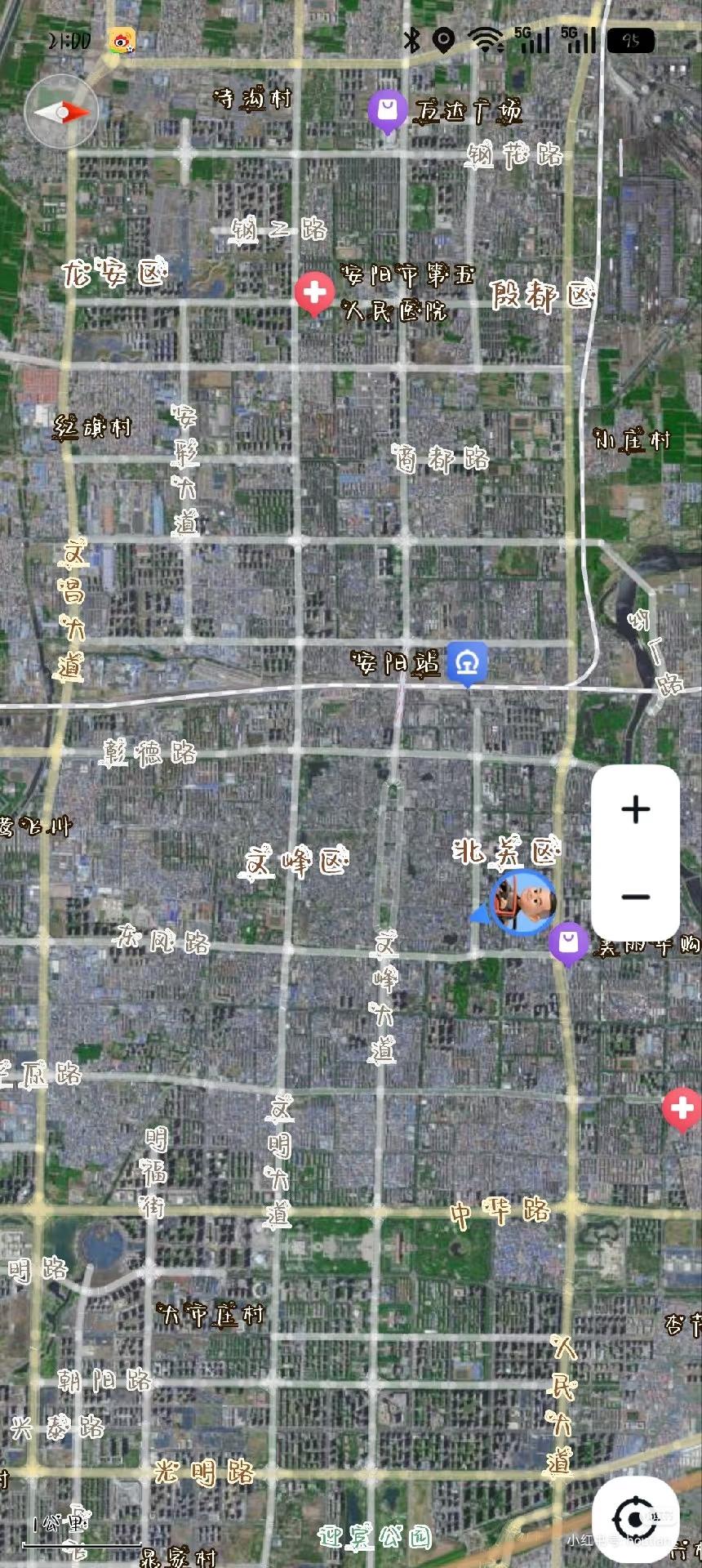 历史上中国道路最方正的城市，安阳也能上排行榜吧[笑哭]
七朝古都安阳的，上面是铁