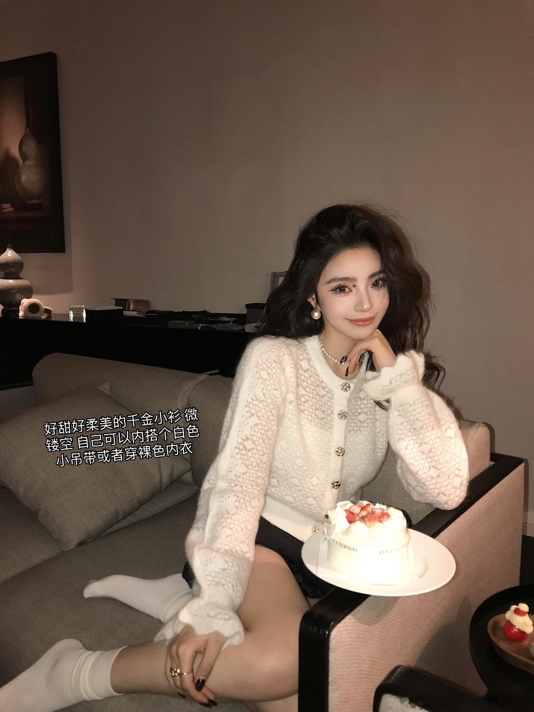 过年的千金风小开衫安排好了！昨天理了下这期45个款 还有好些爆款在1月份好纠结 