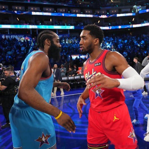 NBA  多诺万·米切尔表示，骑士队在用达里厄斯·加兰换来詹姆斯·哈登后，球队的