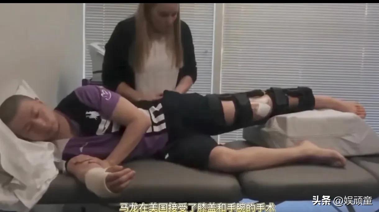 看到谷爱凌晒照，理解了马龙要去美国治疗康复的原因！
谷爱凌前段时间训练受伤，这一