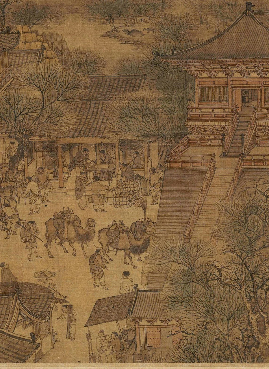 清明上河图密码  《清明上河图》就如宋朝社会的一部“小百科全书”，从汴河上的舟楫