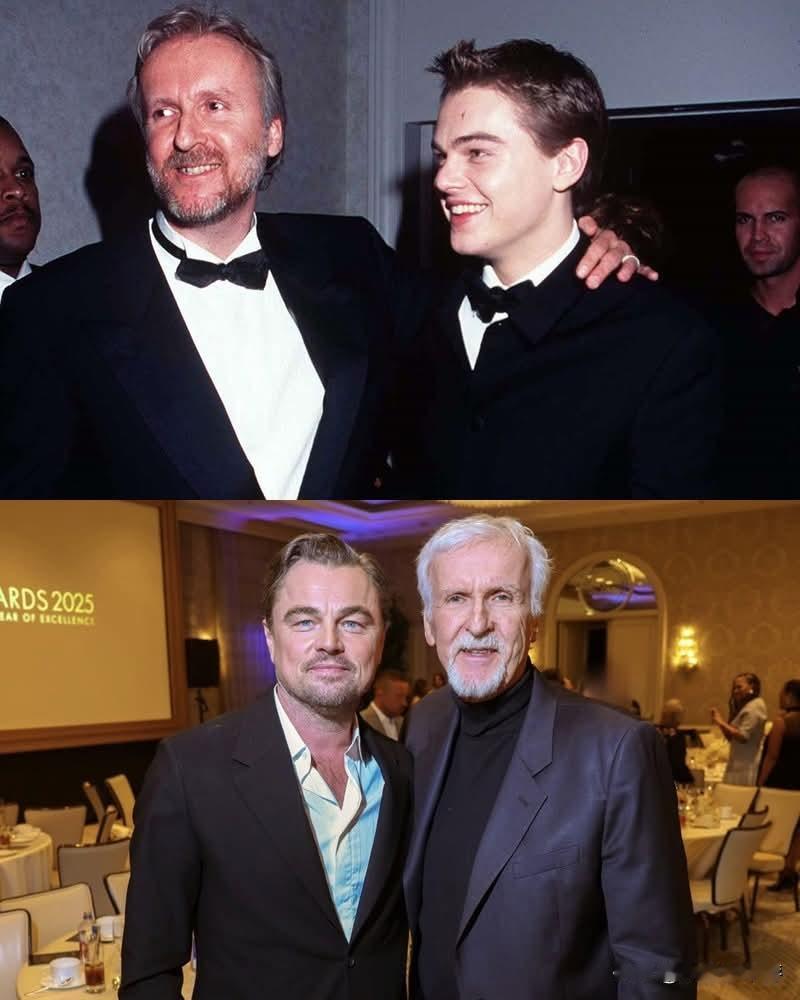 詹姆斯·卡梅隆、莱昂纳多·迪卡普里奥《泰坦尼克号》29年后再度公开同框
 
19