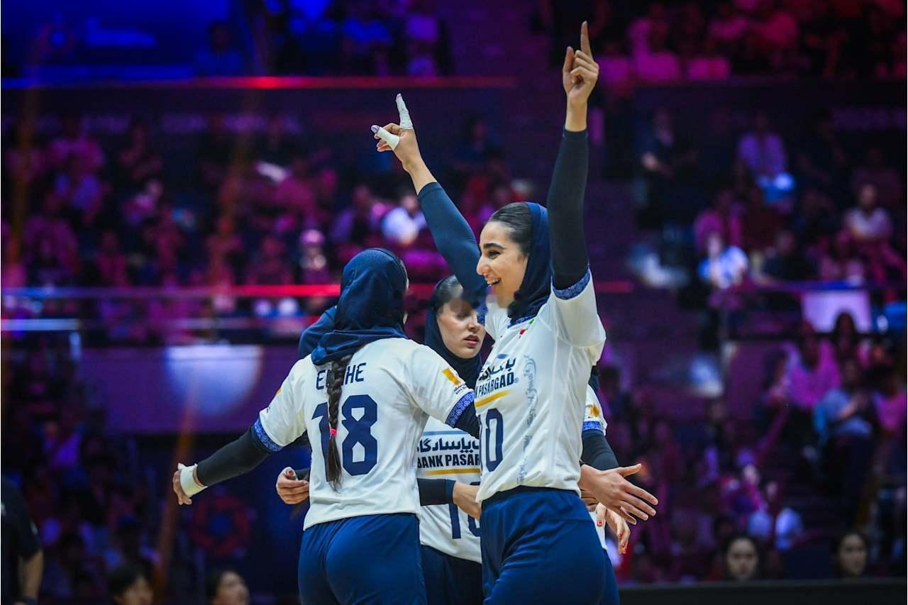 中国女排3-0伊朗女排伊朗女排个人得分统计哈利利：9分（26扣8中3失误3被拦、