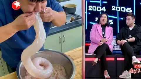 九转大肠“创始人”俞涛时隔13年再登做饭综艺，肌肉型男形象吸睛，却因烹饪时间不足