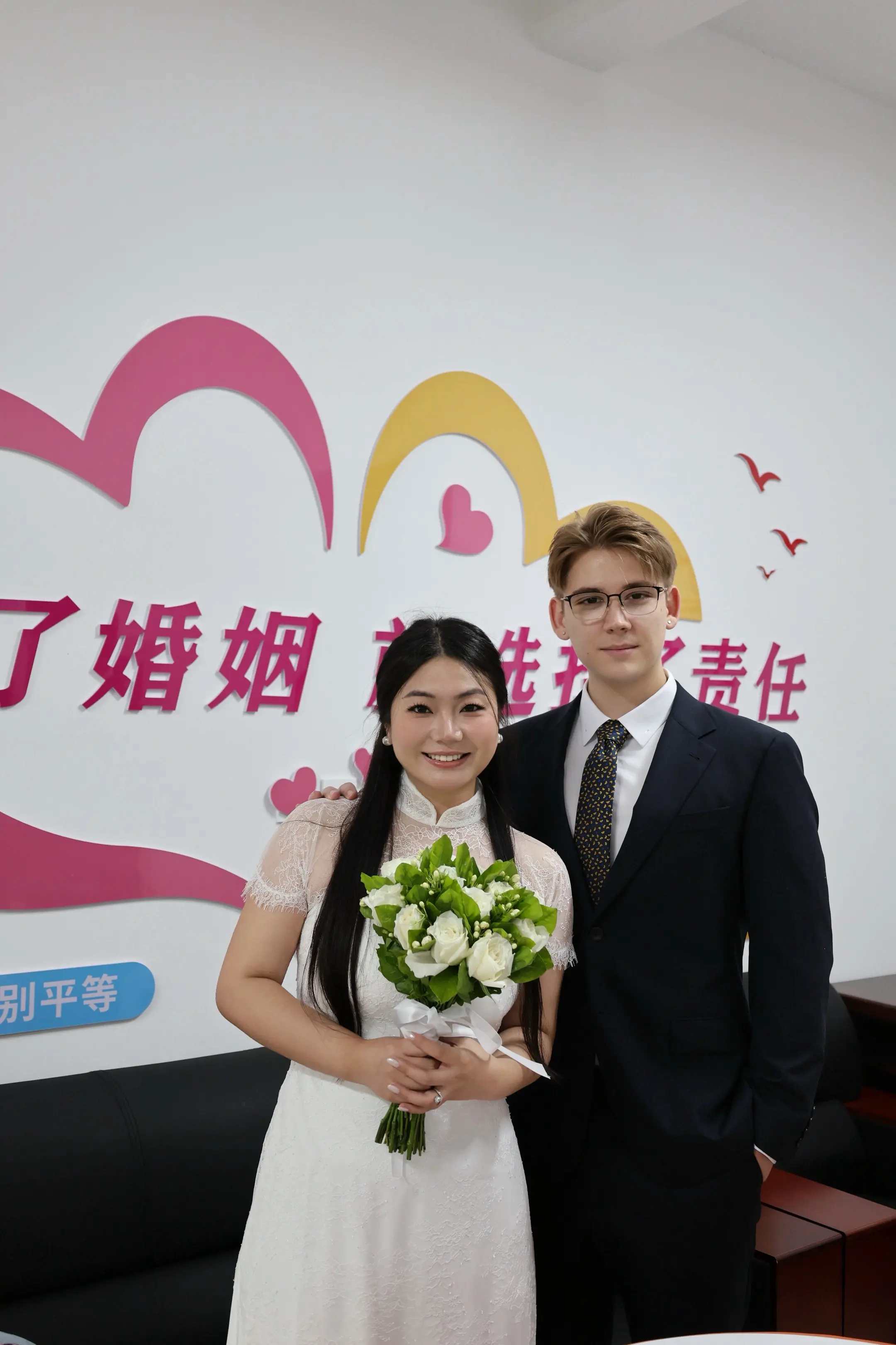 将故事写成我们❤️。嫁给爱情