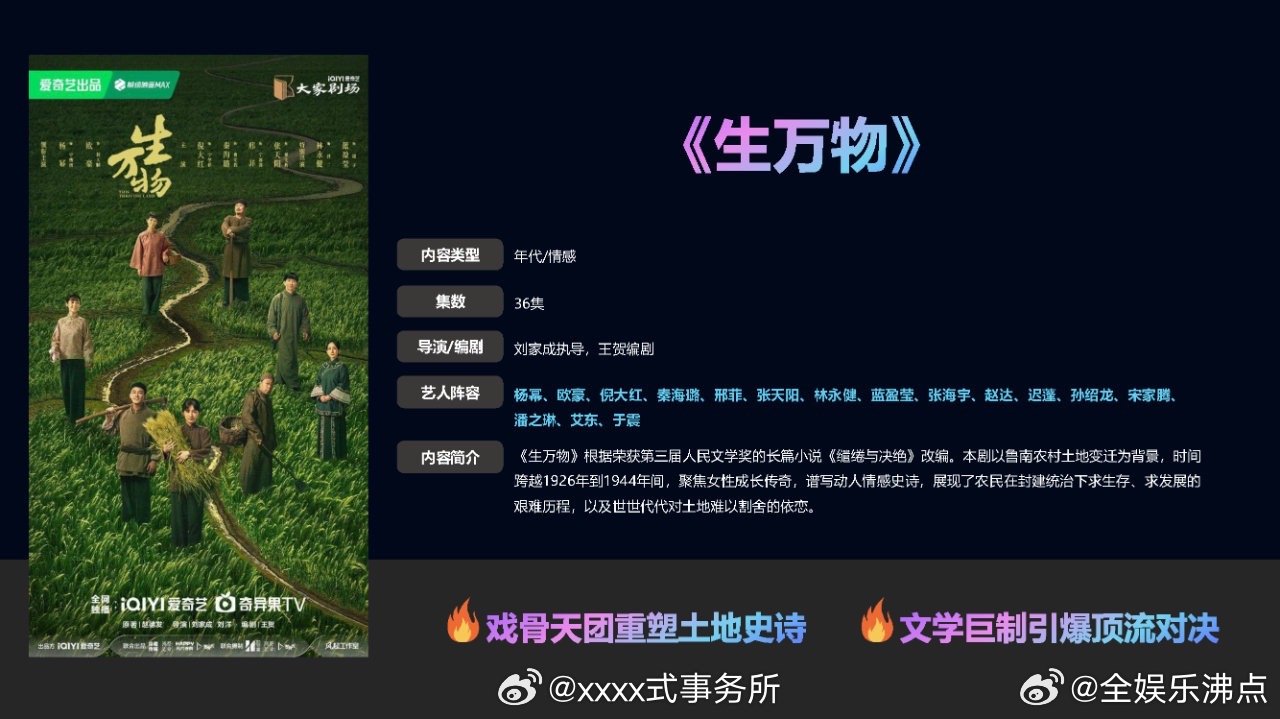 网传生万物将接档利剑玫瑰生万物将接档利剑玫瑰网传杨幂生万物将接档迪丽热巴利剑玫瑰