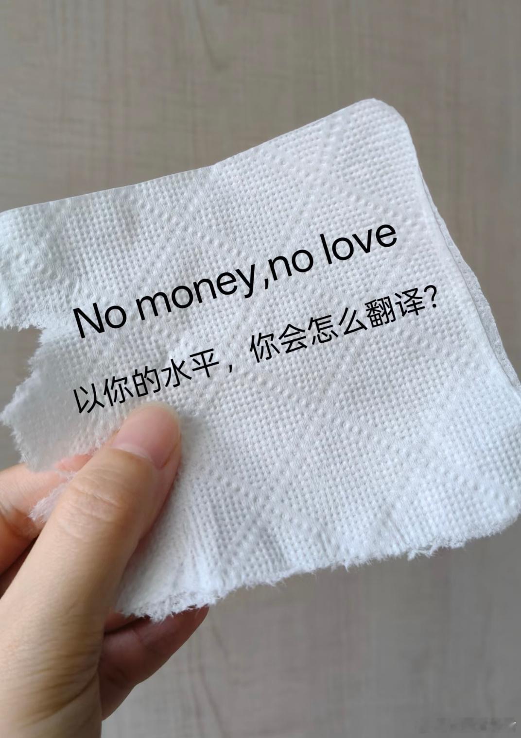以你们的水平应该怎么翻译出这句话 ​​​