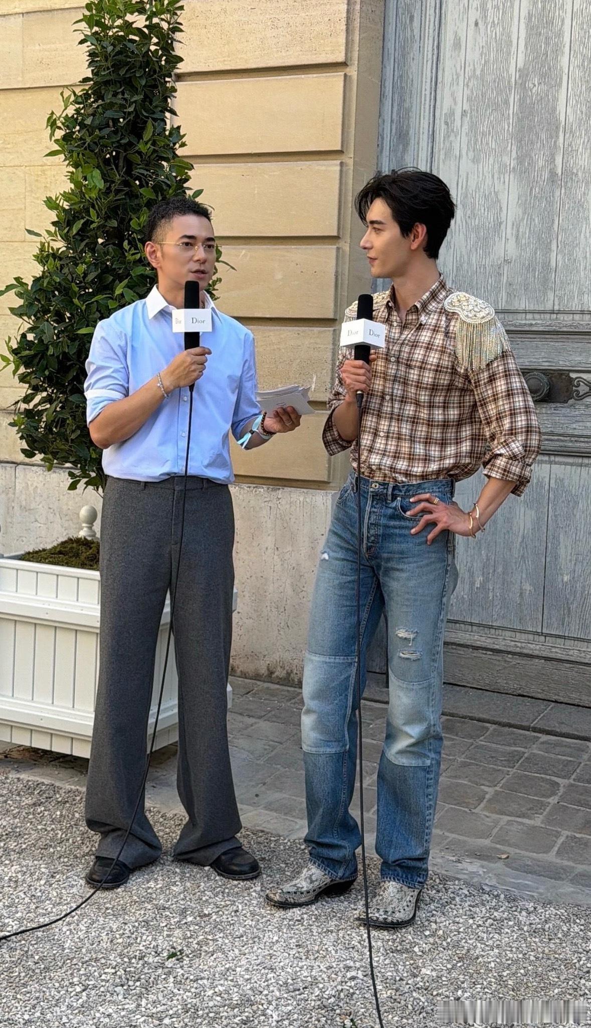 捡到一张迪奥品牌大使陈星旭