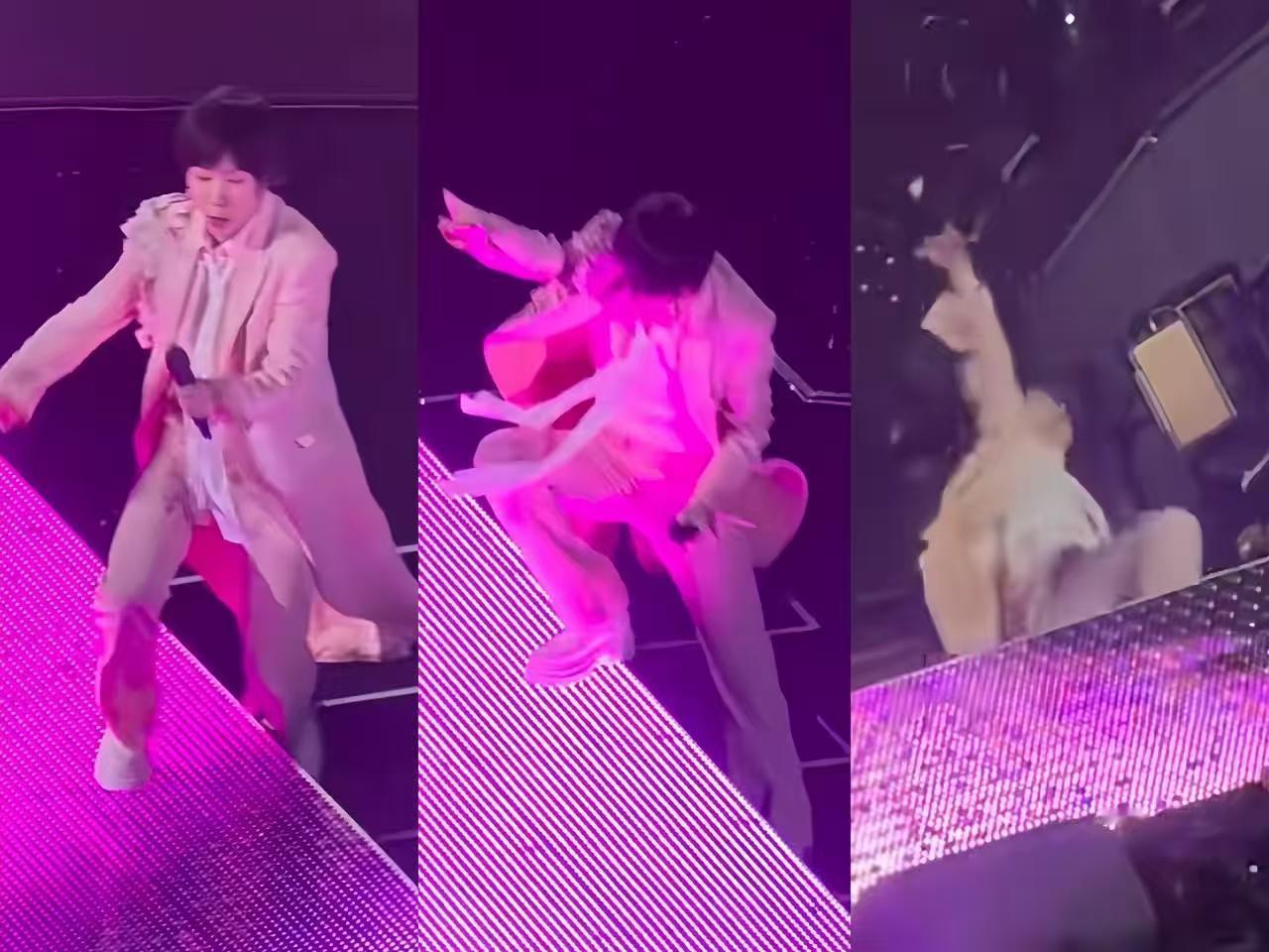 阿信在演唱会上摔倒的这个事情也有点说法。
很多粉丝觉得阿信是想取代朱孝天加入F4