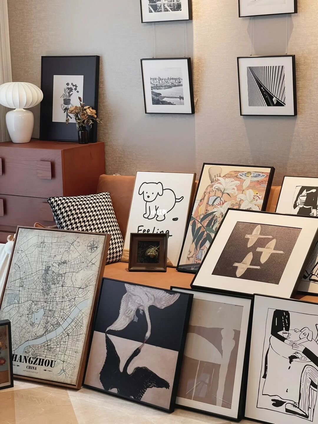 装修灵感库 | 攒了一年的装饰画全是心头爱