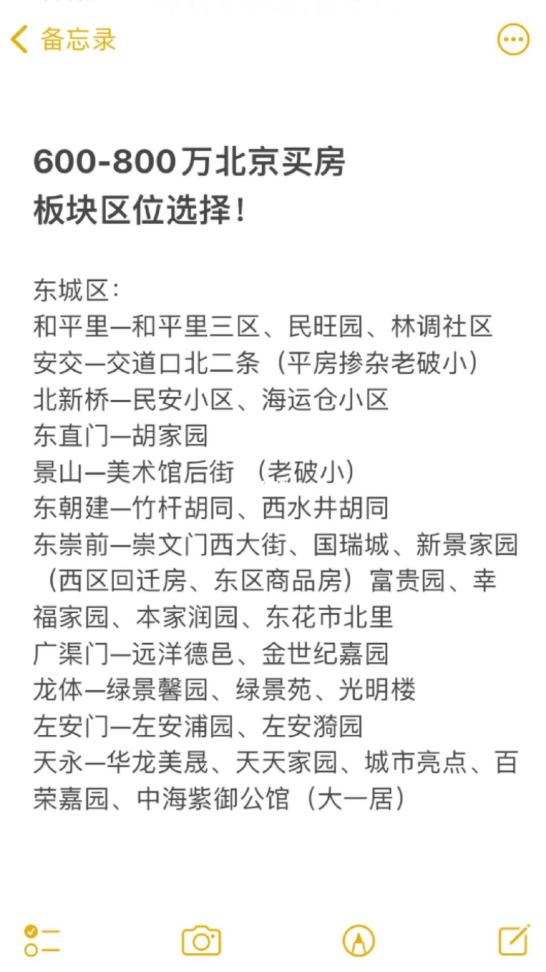 600-800万北京买房板块区位选择！