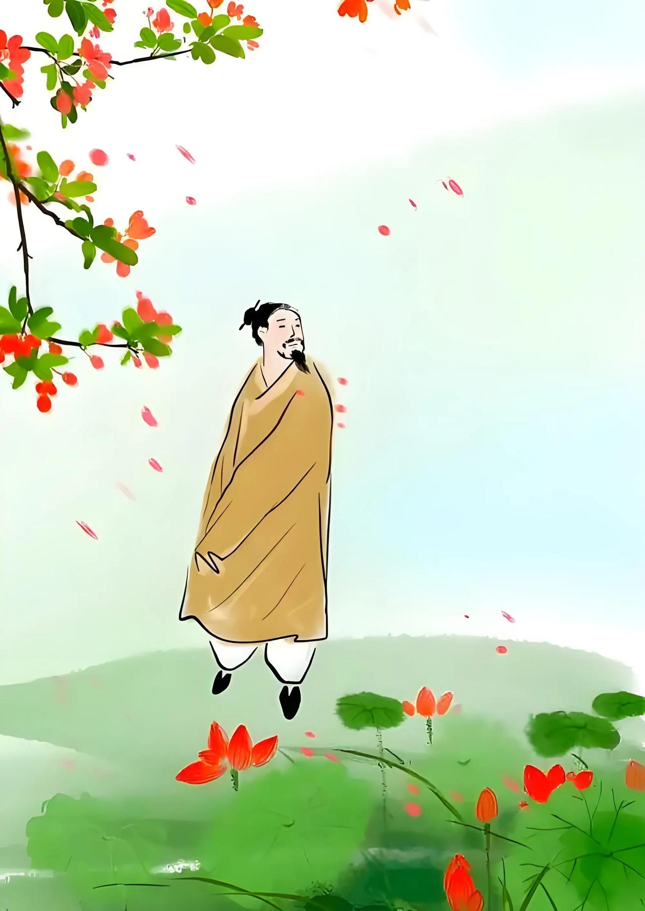 一夜小雨轻叩窗，
晨风尽带百花香，
披衣急步门前望，
………请友续句………？
[