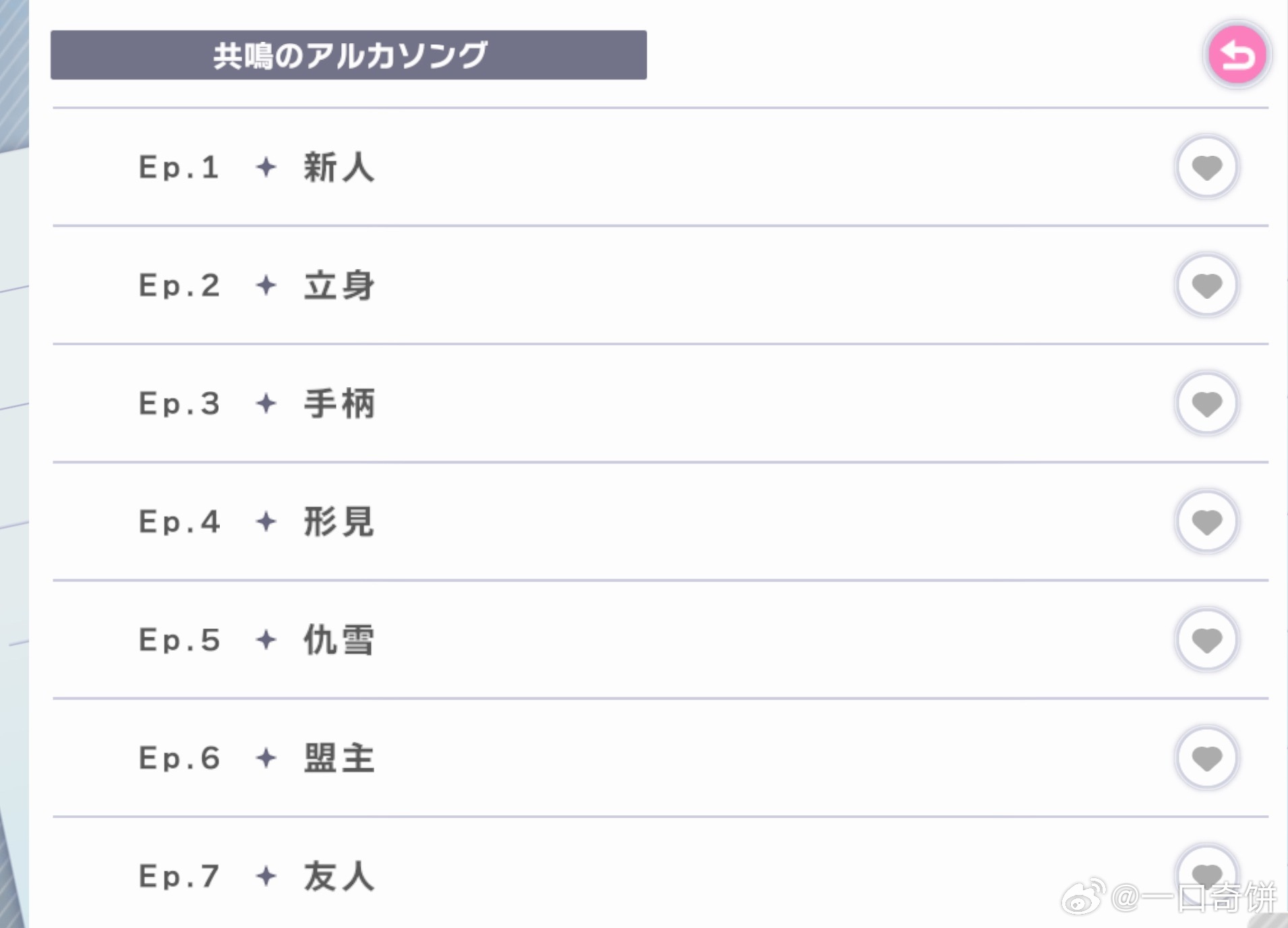 ep标题码 