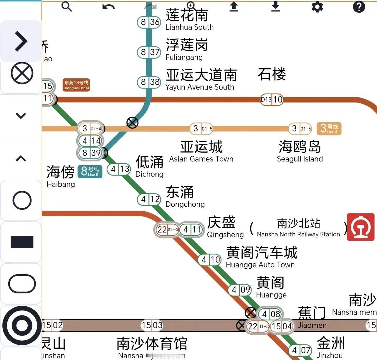 ‌广州地铁3号线为什么还要延一站至海鸥岛

广州地铁3号线东延至海鸥岛是为了加强
