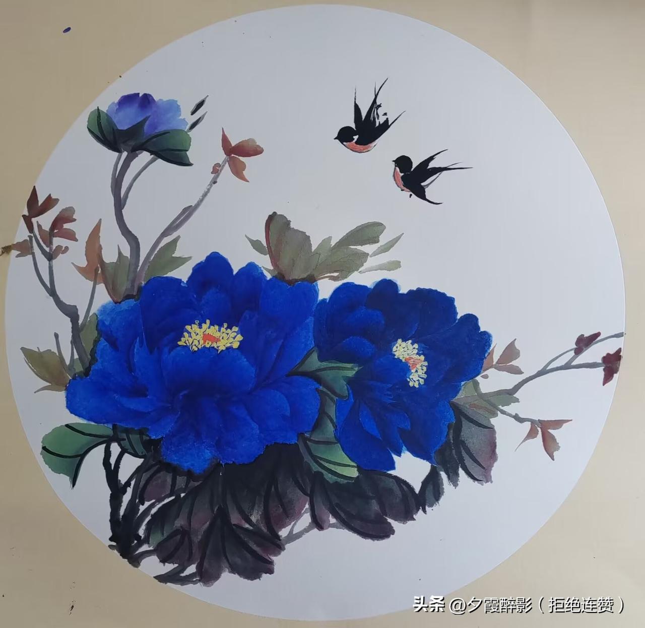 牡丹，是盛世的模样。
“唯有牡丹真国色”，开得大气雍容，藏着华夏的繁荣底气。
 