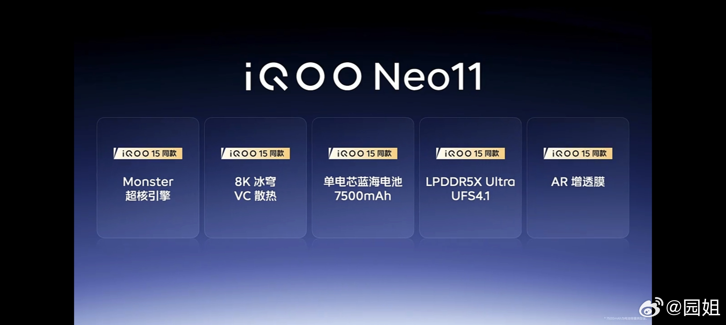 #iQOO Neo11# 使用2K旗舰屏；1-144Hz智能动态刷新率，采用与B