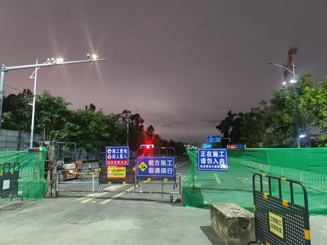 注意！广州天河棠下涵洞1已关闭。

近日，天河天坤一路‑棠陂路建设工程发布施工告