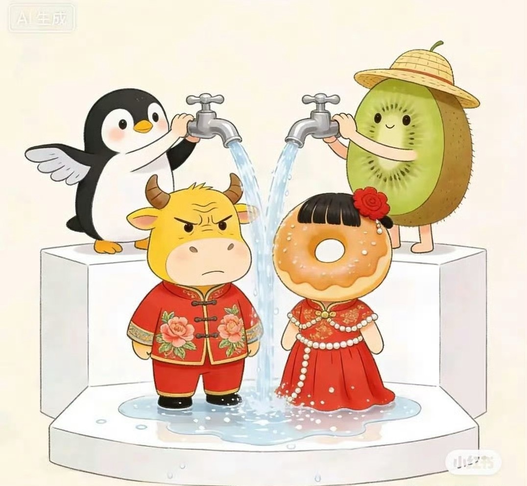 🐧➕🥝=够不够，不够再+涚＞西游记