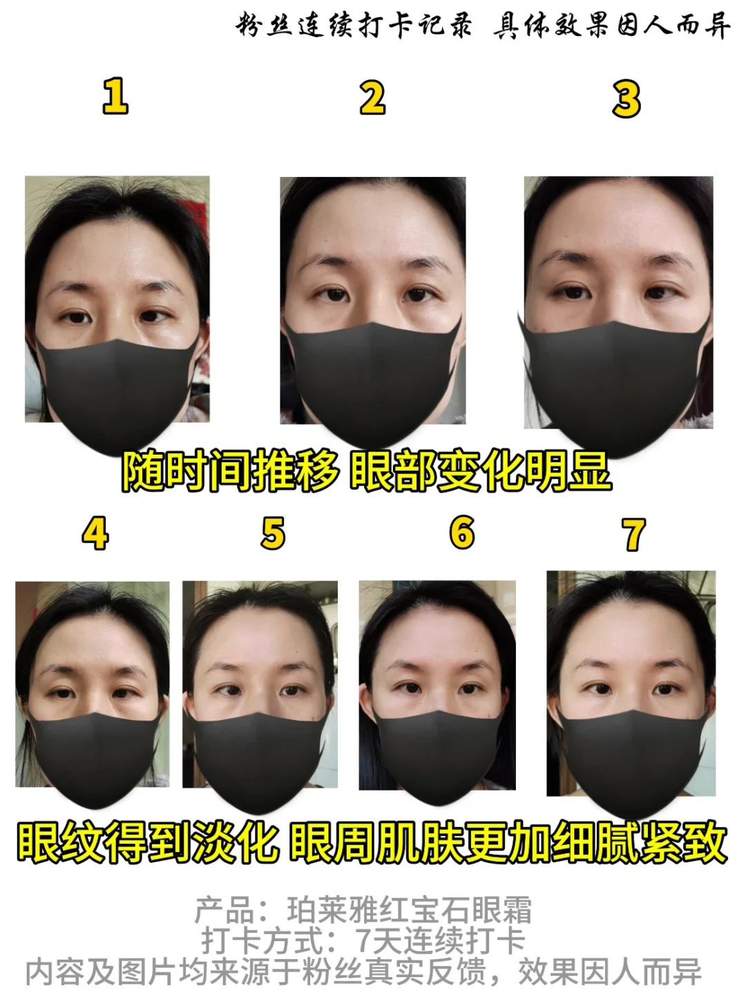珀莱雅红宝石眼霜有真实力？10人实测！