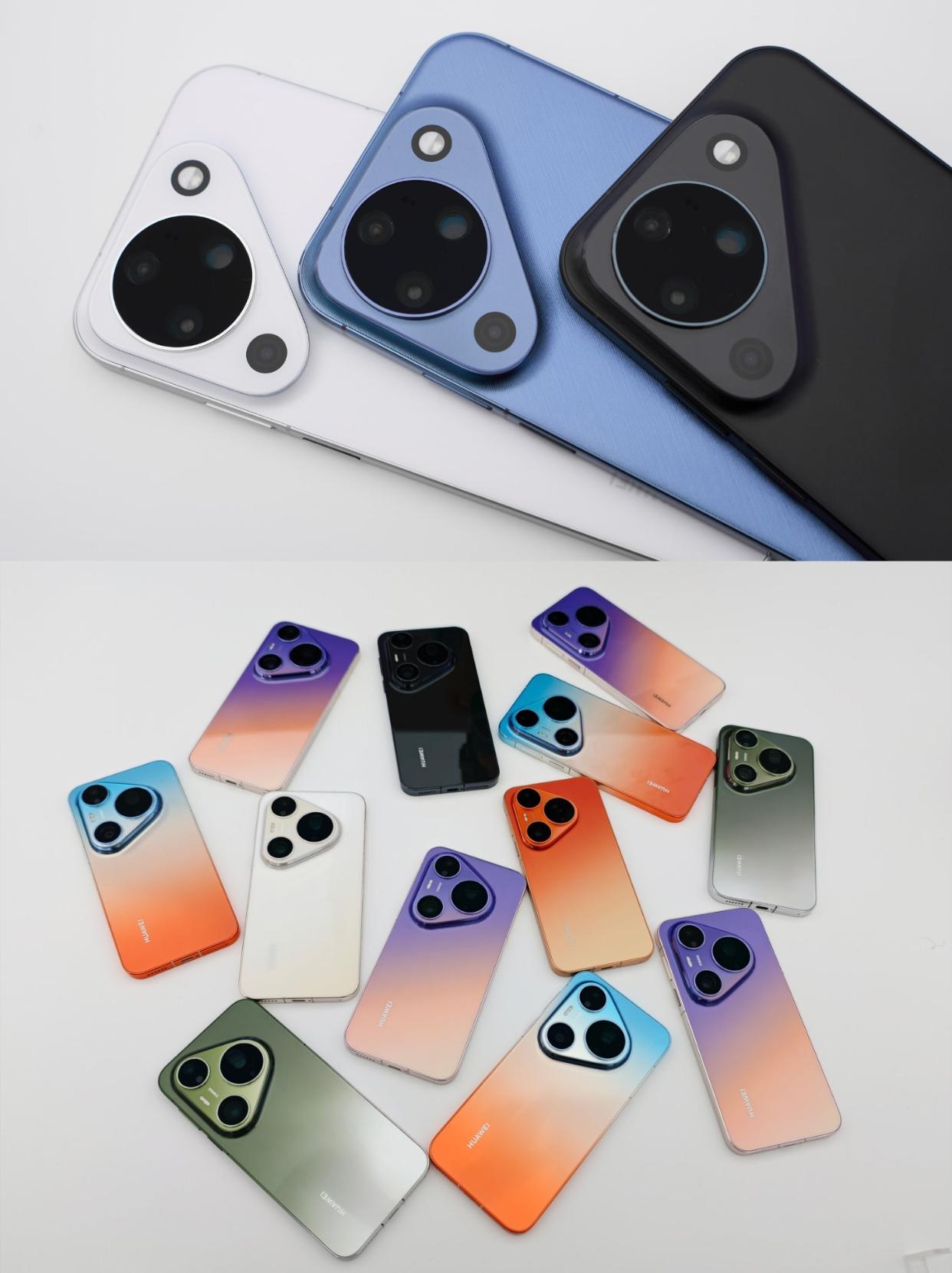 Pura90系列这个标准版长得怎么不一样？
看了网上的实拍图，Pura90系列标