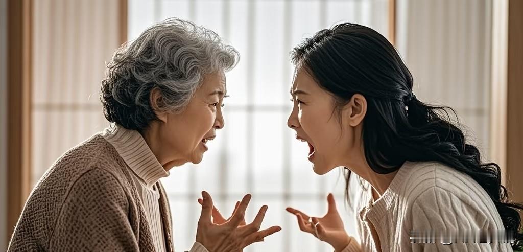 大周末的，因为媳妇和70多岁亲娘吵起来了[流泪]事情的起因是昨天同村一个七拐八拐