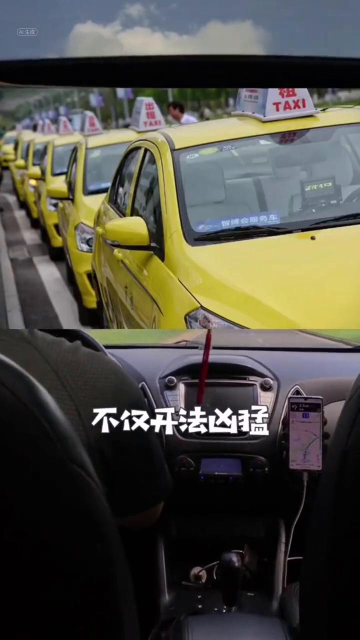 开车不跟这4类车能避免80%事故。
·第1不跟出租车，不仅开法凶猛还招手即停，跟