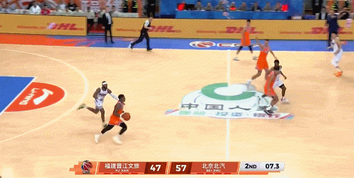 意外受伤！今晚CBA常规赛福建对阵北京的比赛上半场结束前突发伤情：福建外援皮特森