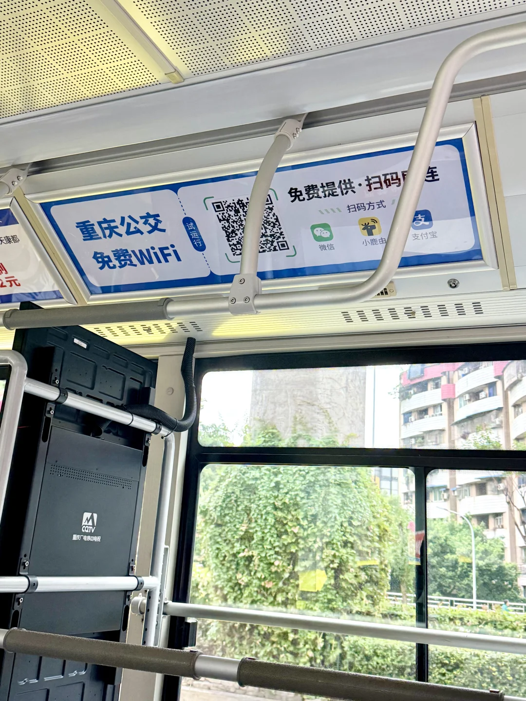 重庆！你还是太宠了！公交车有wifi啦！！！