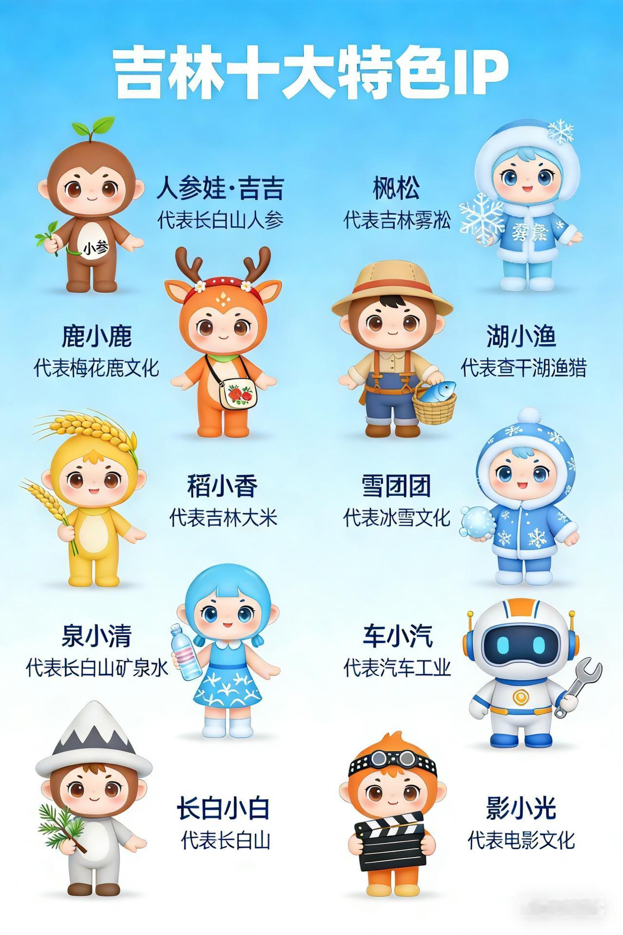 这10个“小神童”，能不能带飞吉林文旅？我拿出一套完整原创方案！
 
游客来吉林