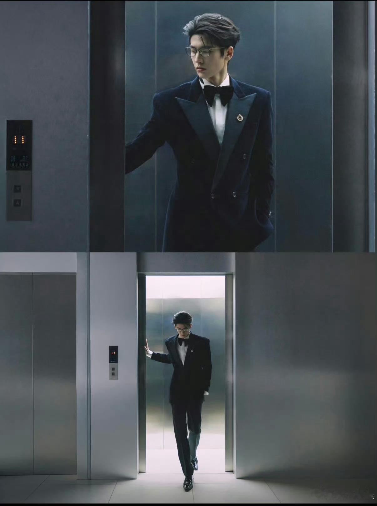 张凌赫投行男主有脸了这就是从金融小说里走出来的投行男主本人吧！张凌赫一身剪裁利落