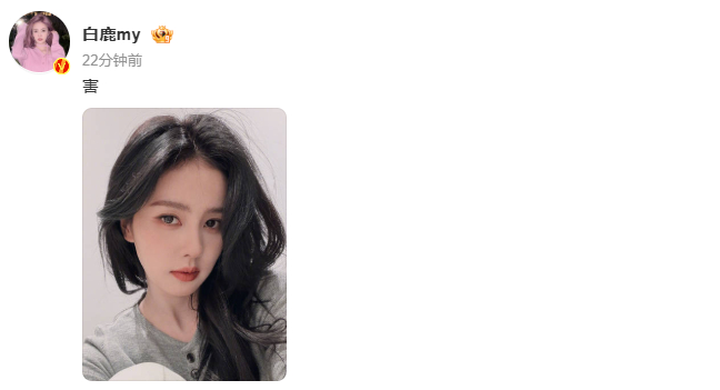 会一直想念粉发白鹿的！