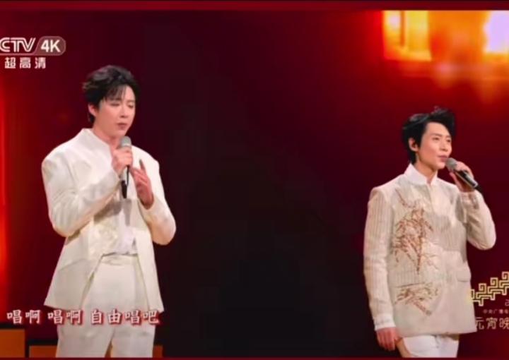 央视元宵晚会直接封神！
魏晨与刘宇宁搭档合唱一曲《无名之花》唱得全网破防。
 