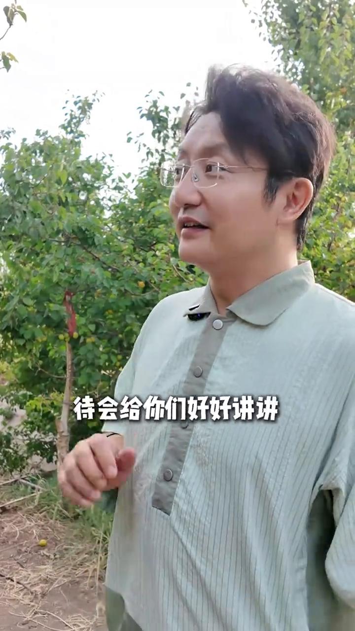 采摘李广杏。
男明星收工后勇闯敦煌(采摘李广杏)。在敦煌这个季节正好到了吃杏的时