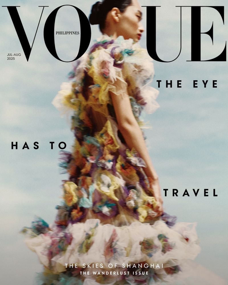 模特姜秀丽登上菲律宾版《VOGUE》2025年7&8月刊封面，演绎“Out of