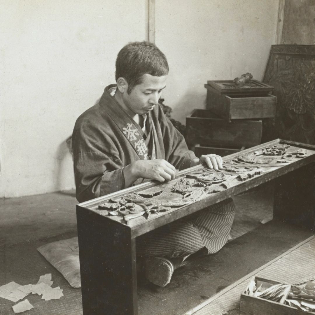 1904年前后的京都的传统手工