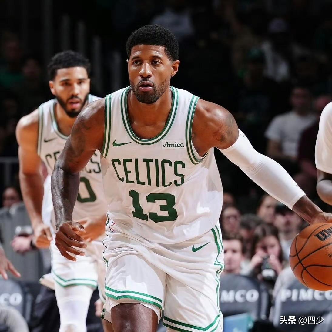 熬夜看NBA揭幕战，第17个赛季的保罗·乔治打得真的好啊！绿凯底蕴真强！

相比
