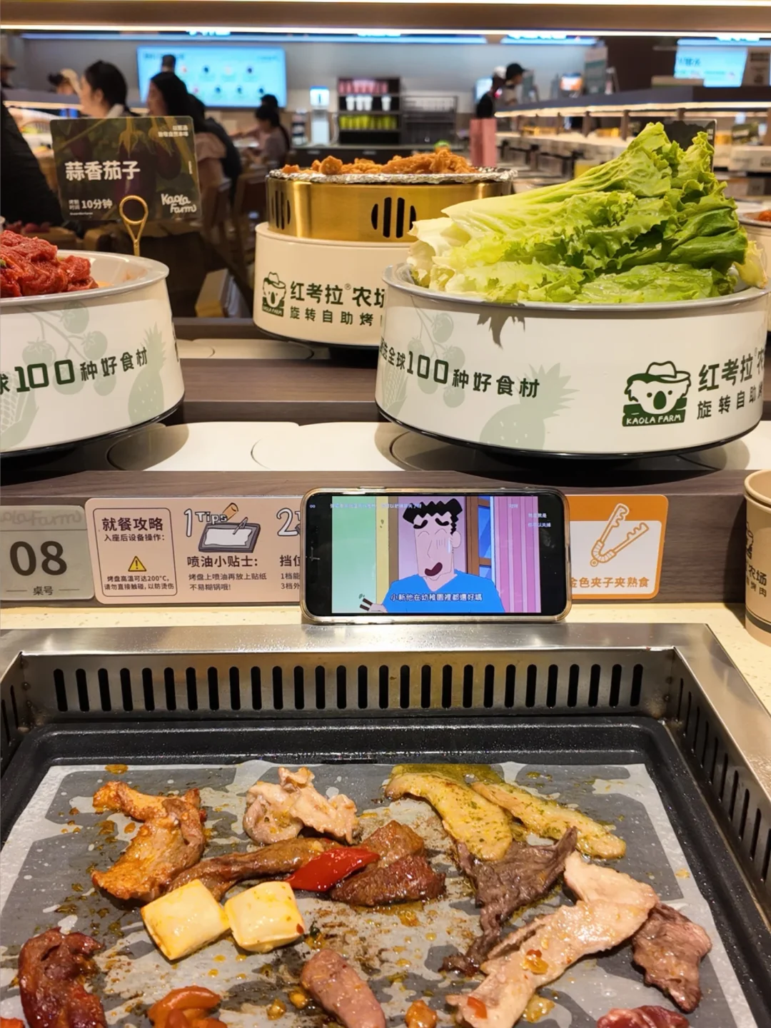 杭州烤肉自助封神🔥M4牛肉+🍨+火鸡面自由