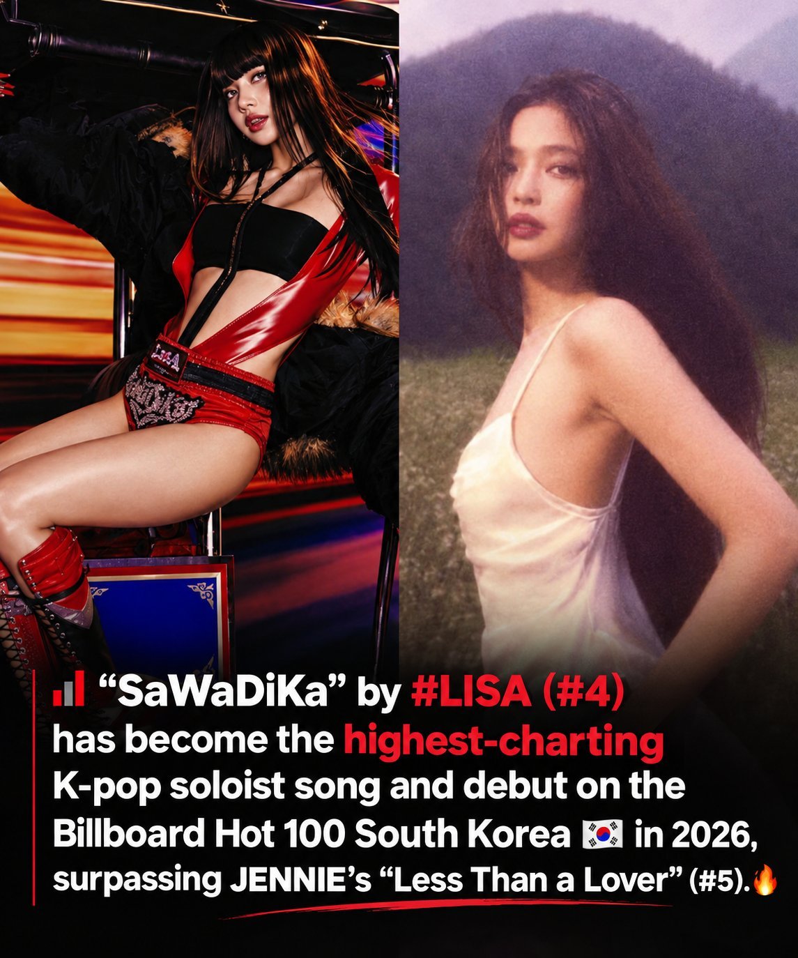 《SaWaDiKa》拿下2026年K-pop独唱艺人在Billboard韩国Ho