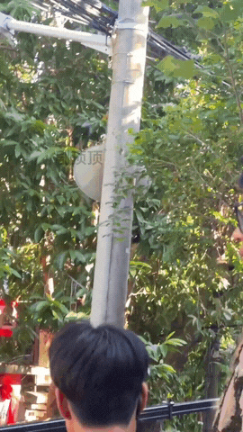赵丽颖在《造城者》中的新形象曝光，颠覆以往甜美形象，以朴素的墨绿色羽绒服和利落短
