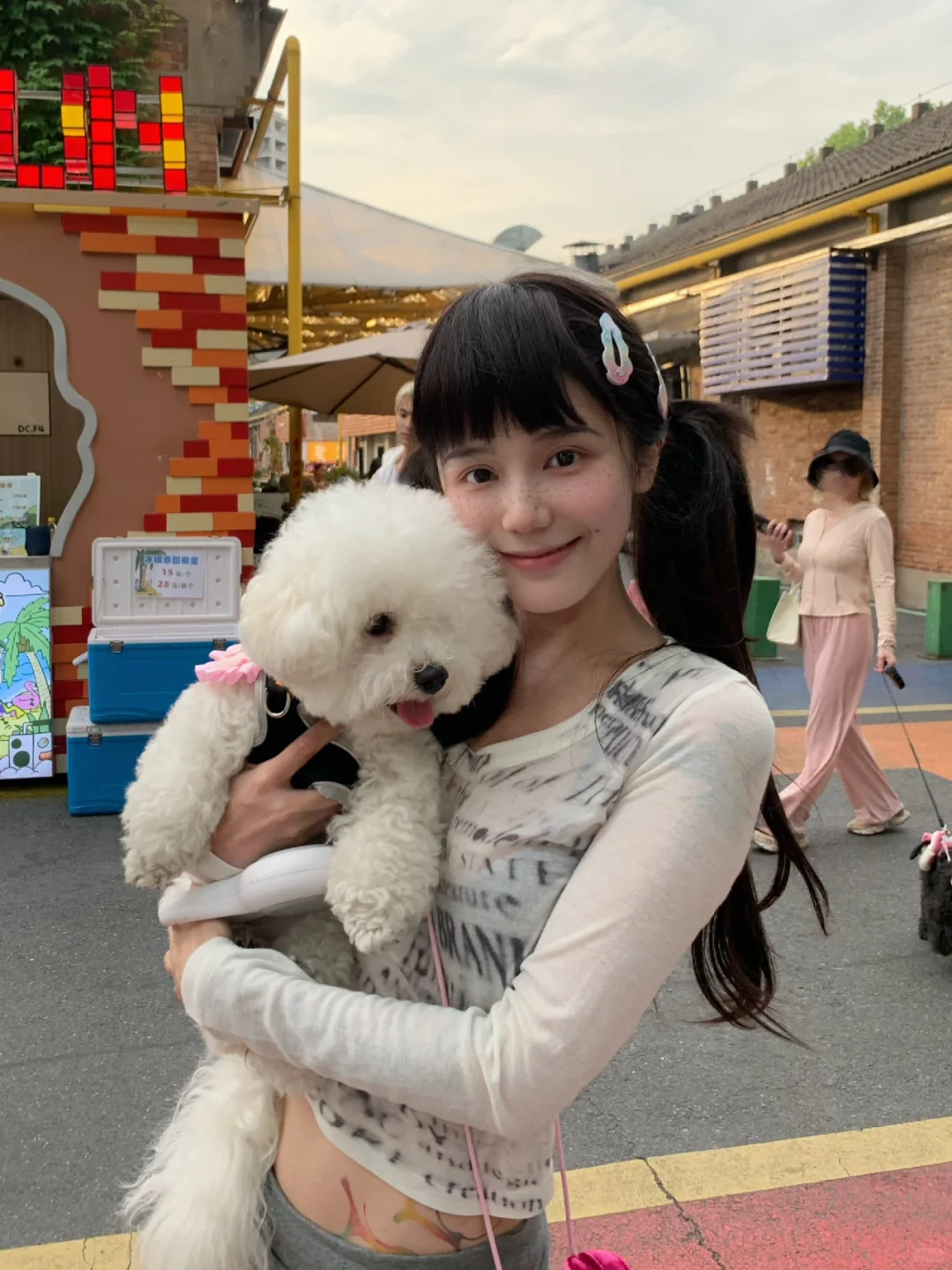 宠物市集碰到的宝贝们