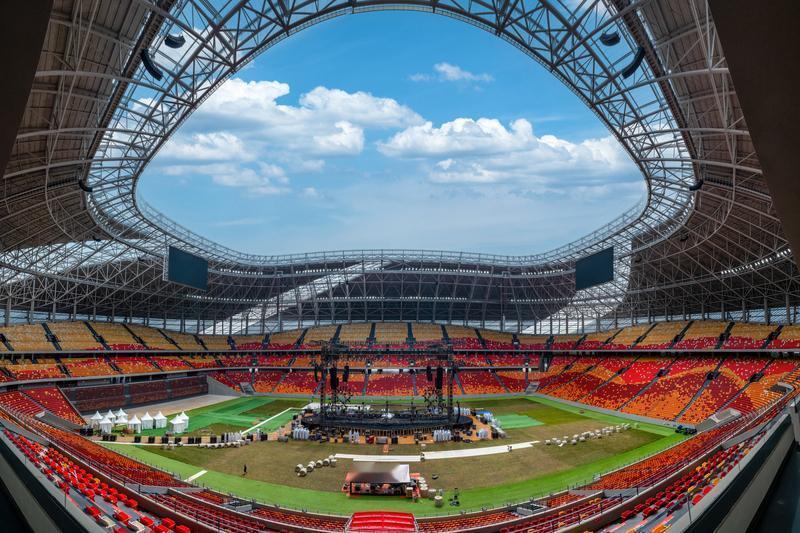 2023年4月25日19:40，江苏省城市足球联赛第二轮，连云港队和无锡队在连云