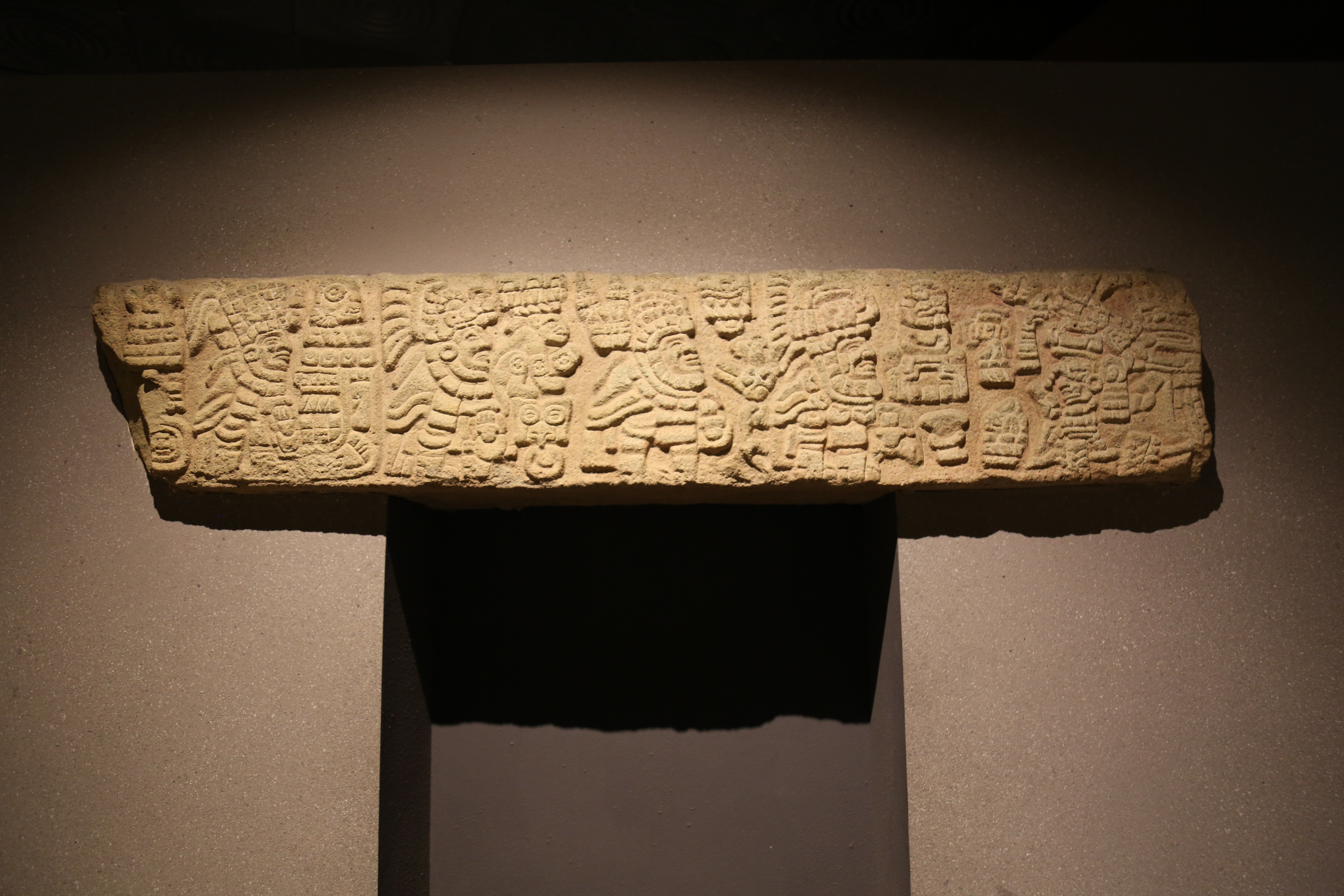 墨西哥国家考古和人类学博物馆藏 萨波特克(Zapotec)文化晚期 公元5-9世