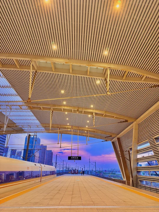 可惜你不来苏州🌇不知道今天的日落有多美