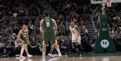 #nba##灰熊##雄鹿# 北京时间4月4日，NBA常规赛继续进行，雄鹿背靠背与