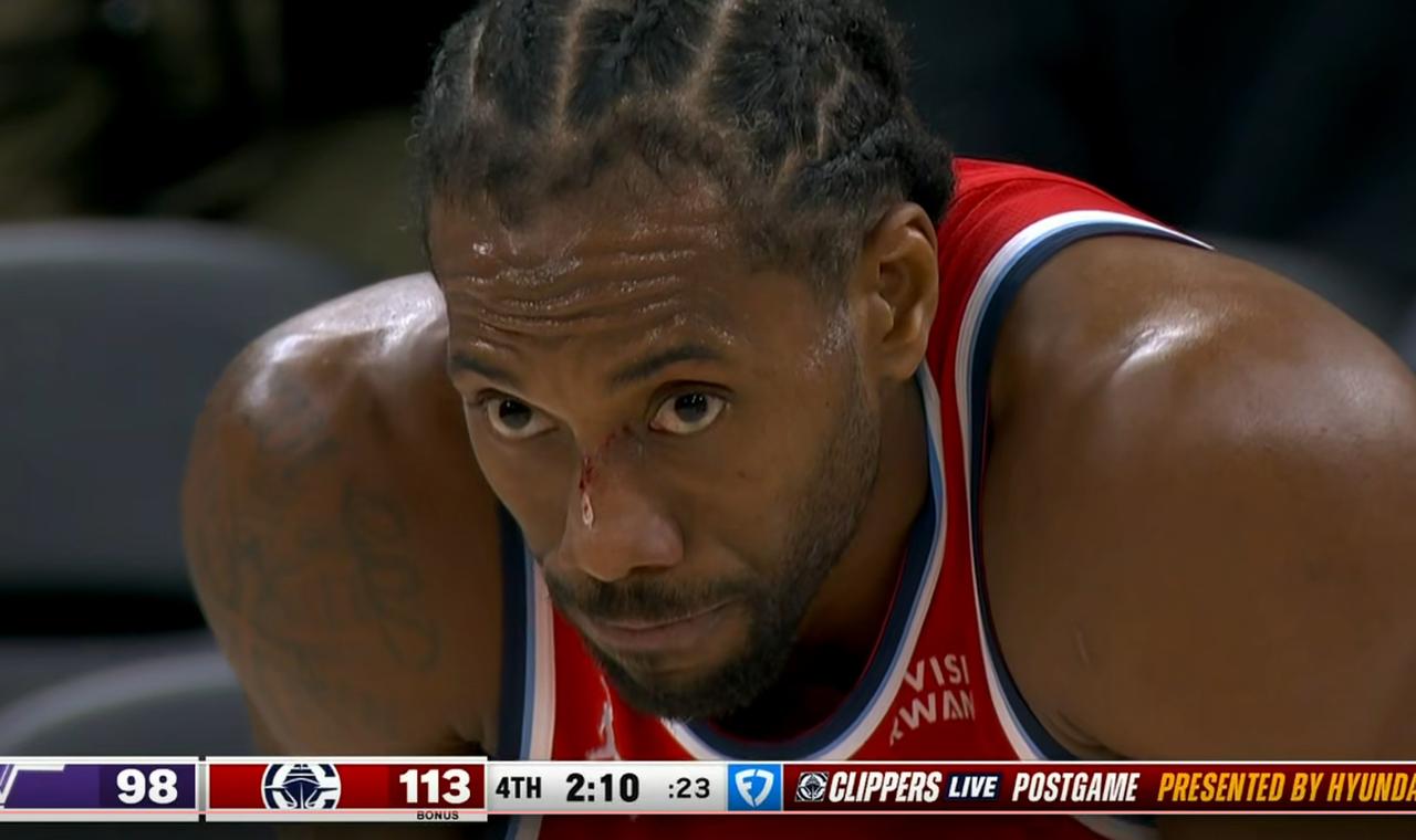 “老卡”依然神勇，快船六连胜，最后一节独得20分，全场再次拿到45分封神，第四节