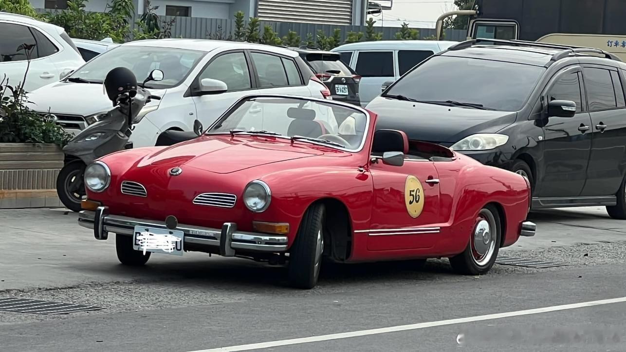 #台湾老车#🇩🇪Volkswagen Karman Ghia Cabriol