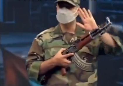 伊朗军事教官在电视台直播培训民众该如何使用AK47！

不得不说伊朗又打破了一项