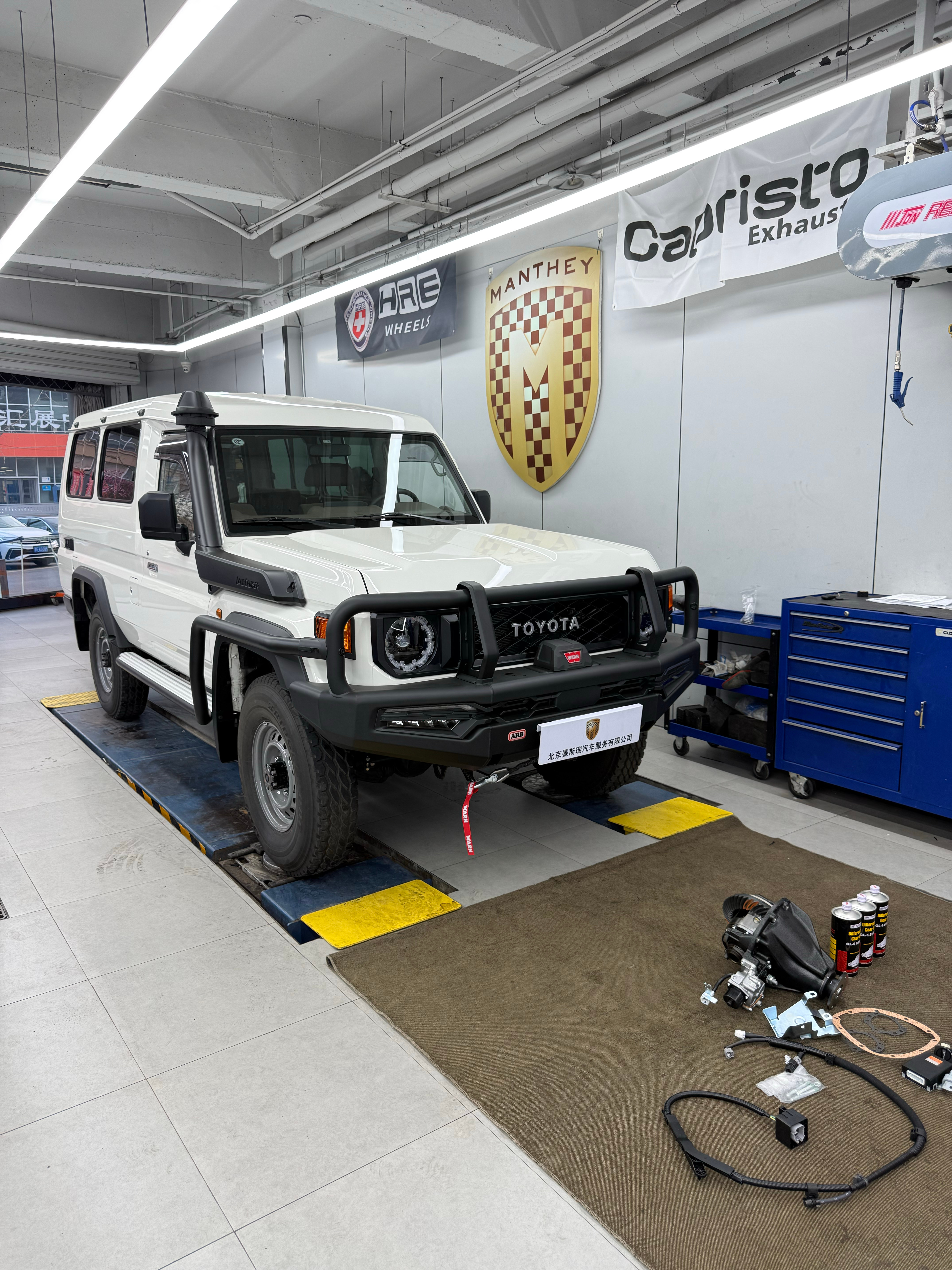 丰田LC76上点装备去越野 北京